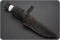 Нож Н8-Спецназ микропористая резина, черный дамаск, алюминий : фото 9