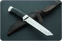 Нож Н10 Телохранитель наборная кожа, эи-107, алюминий : фото 7