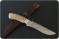 Нож Н2 Турецкий береста, эи-107, алюминий : фото 9