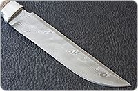 Нож Н3-Гумбольт береста, контрастный дамаск, алюминий : фото 4