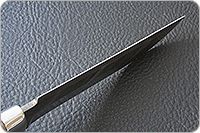 Нож Н3-Гумбольт береста, контрастный дамаск, алюминий : фото 7