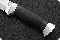 Нож Н10 Телохранитель наборная кожа, 95х18, алюминий : фото 6