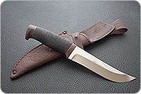 Нож Н5 Лесник микропористая резина, 95х18, текстолит : фото 8