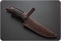 Нож Н5 Лесник микропористая резина, 95х18, текстолит : фото 9