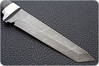 Нож Н10 Телохранитель наборная кожа, черный дамаск, алюминий : фото 4