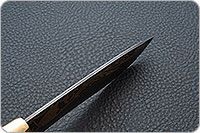 Нож Н6 Александр II береза, черный дамаск, латунь покрытая золотом : фото 7