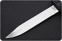 Нож Н19 Пограничник деревянные ножны  граб (черное дерево), эи-107, никель : фото 3