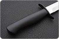 Нож Н19 Пограничник деревянные ножны  граб (черное дерево), эи-107, никель : фото 5