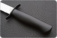 Нож Н19 Пограничник деревянные ножны  граб (черное дерево), эи-107, никель : фото 6