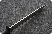 Нож Н19 Пограничник деревянные ножны  граб (черное дерево), эи-107, никель : фото 7