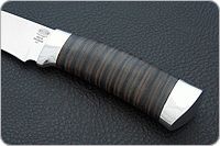 Нож Н6 Александр II наборная кожа, 95х18, алюминий : фото 6