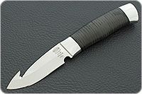 Нож НР21 Рыболов наборная кожа, эи-107, алюминий : фото 2