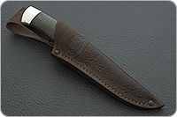 Нож НР21 Рыболов наборная кожа, эи-107, алюминий : фото 9