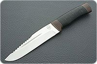 Нож Н64 Каскадер наборная кожа, эи-107, текстолит : фото 2