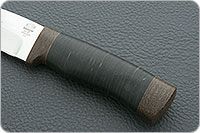 Нож Н64 Каскадер наборная кожа, эи-107, текстолит : фото 6