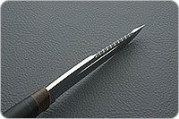 Нож Н64 Каскадер наборная кожа, эи-107, текстолит : фото 7