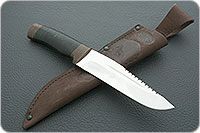 Нож Н64 Каскадер наборная кожа, эи-107, текстолит : фото 8