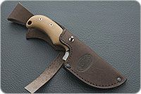 Нож Н67 Зверобой накладки текстолит, черный дамаск, цельнометаллический : фото 9