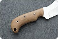 Нож Н67 Зверобой накладки текстолит, эи-107, цельнометаллический : фото 5