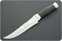 Нож Н69  Морской наборная кожа, эи-107, алюминий : фото 2