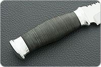 Нож Н69  Морской наборная кожа, эи-107, алюминий : фото 5