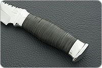 Нож Н69  Морской наборная кожа, эи-107, алюминий : фото 6