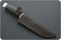 Нож Н69  Морской наборная кожа, эи-107, алюминий : фото 10