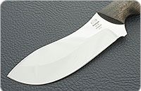 Нож Н70 Ковбой накладки орех, эи-107, цельнометаллический : фото 3