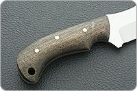 Нож Н70 Ковбой накладки орех, эи-107, цельнометаллический : фото 5