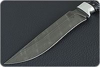 Нож Н2 Турецкий черный дамаск, алюминий, без золочения : фото 3