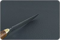 Нож Н3-Гумбольт орех, нержавеющий дамаск, текстолит : фото 9