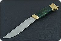 Нож Н3-Гумбольт стабилизированная карельская береза, эи-107, текстолит : фото 2