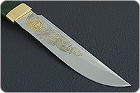 Нож Н3-Гумбольт стабилизированная карельская береза, эи-107, текстолит : фото 4