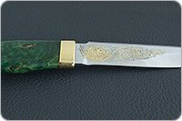 Нож Н3-Гумбольт стабилизированная карельская береза, эи-107, текстолит : фото 7