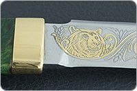 Нож Н3-Гумбольт стабилизированная карельская береза, эи-107, текстолит : фото 8