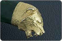 Нож Н3-Гумбольт стабилизированная карельская береза, эи-107, текстолит : фото 10