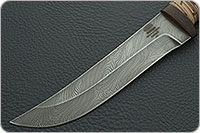 Нож Н5 Лесник береста, нержавеющий дамаск, текстолит : фото 3