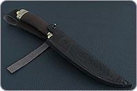 Нож Н7 Спасатель эи-107, резьба, золочение, золочение клинка : фото 8