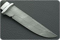 Нож Н8-Спецназ наборная кожа, нержавеющий дамаск, алюминий : фото 4