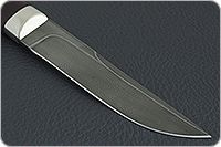 Нож НР2 Полярник мореный орех, черный дамаск, алюминий : фото 4