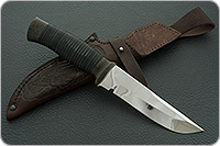 Нож Н8-Спецназ наборная кожа, эи-107, текстолит : фото 8