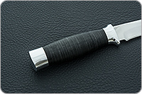 Нож Н20  Командор наборная кожа, эи-107, алюминий : фото 5