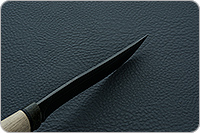 Нож Н16  Егерь орех, черный дамаск, текстолит : фото 7