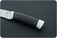 Нож Н78  Викинг наборная кожа, эи-107, алюминий : фото 6