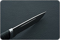 Нож Н78  Викинг наборная кожа, эи-107, алюминий : фото 7