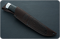 Нож Н78  Викинг наборная кожа, эи-107, алюминий : фото 9