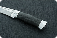 Нож Н80 Гусар наборная кожа, эи-107, алюминий : фото 6