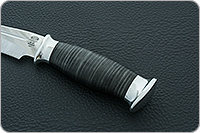 Нож Н81  Сибиряк  наборная кожа, эи-107, алюминий : фото 6