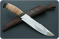 Нож Н83 Ладога береста, эи-107, текстолит : фото 8