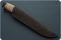 Нож Н83 Ладога береста, эи-107, текстолит : фото 9